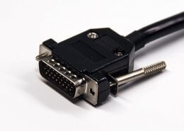 D-SUB接口26芯直公头转SCSI HPCN型50芯公头直式线束1米