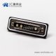 ip67 d-sub连接器公头直式车针同轴焊线
