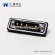 ip67防水db接头直式公头车针焊线大电流连接器