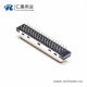 SCSI连接器 68PIN直式HPDB母头插板PCB板安装