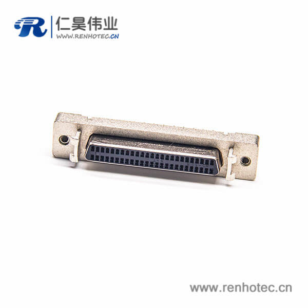 SCSI 50P连接器HPDB母头直式刺破式接线插座